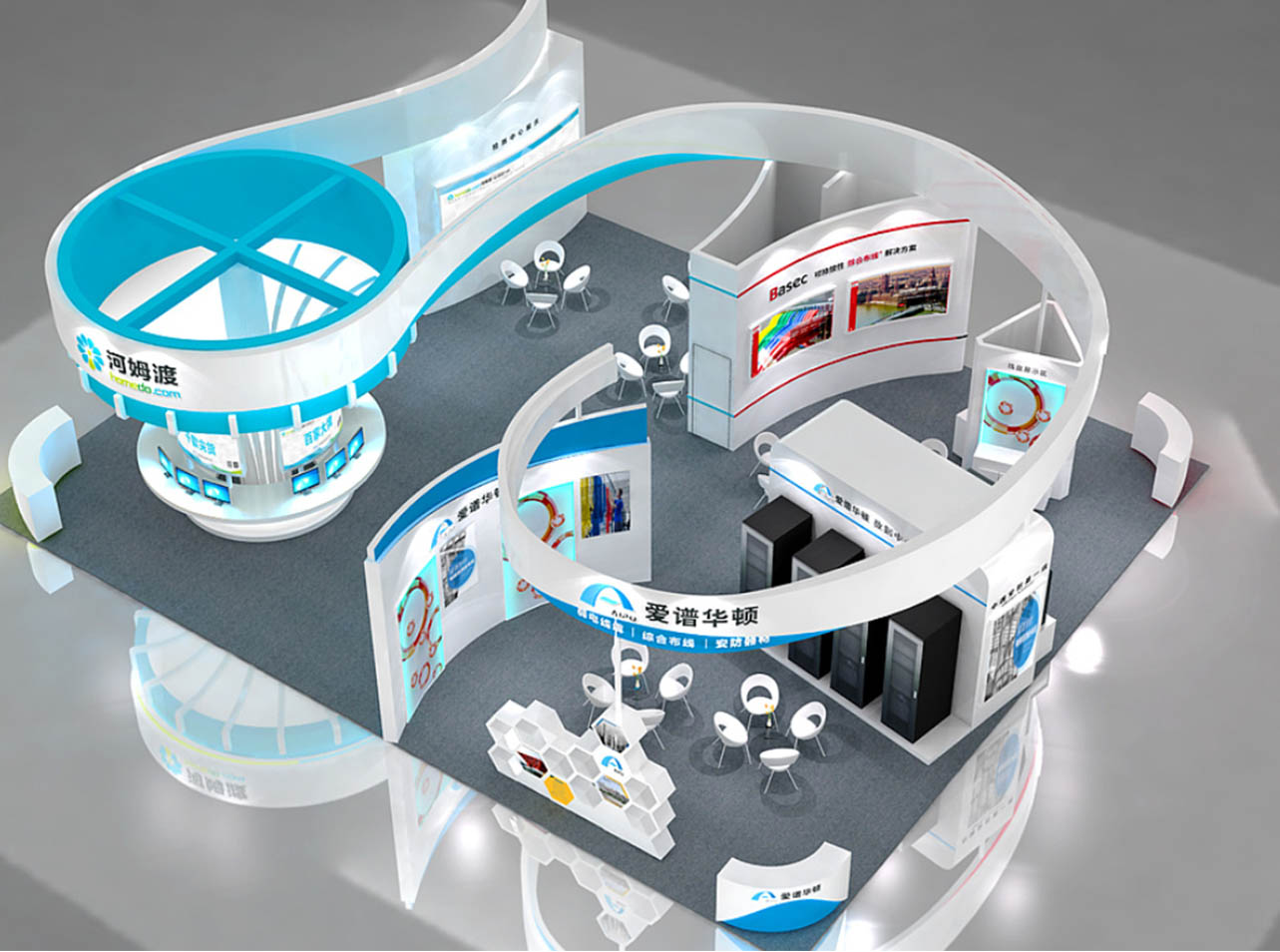 展廳展臺(tái)設(shè)計(jì)